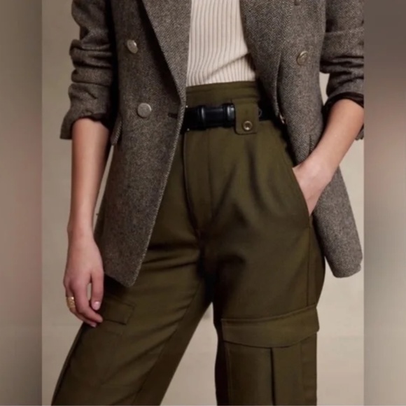 Banana Republic Olive Green Trousers - Picture 2 of 3